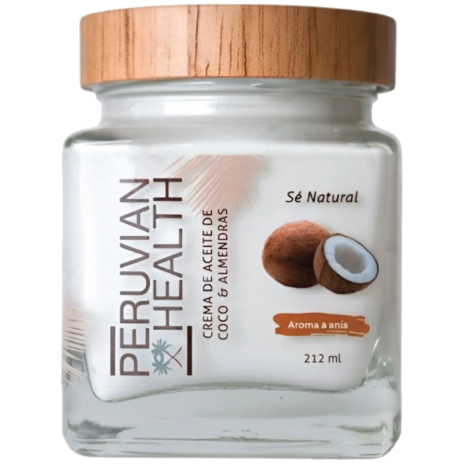 Crema de Aceite de Coco & Almendras Aroma a Anís