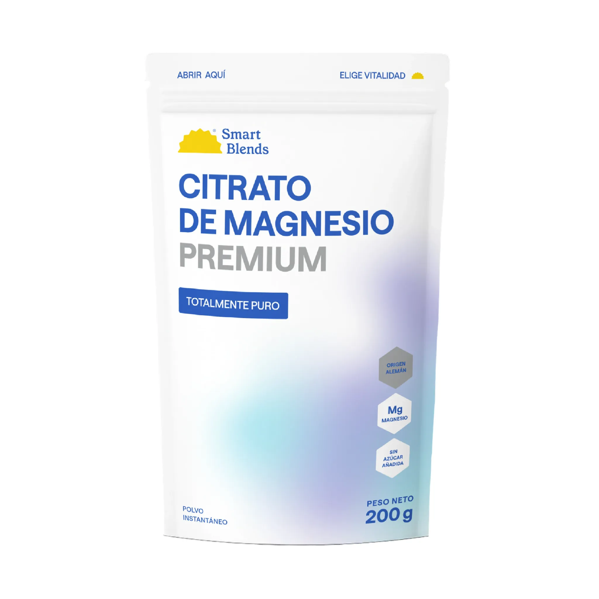 Citrato de Magnesio Premium Totalmente Puro